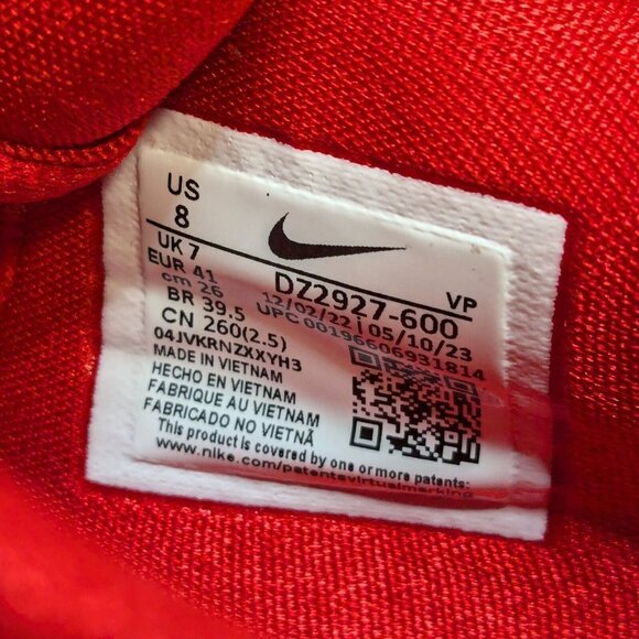 Nike KD16 Kevin Durant TB Men\'s 8 University Red Basketball Shoes DZ2927-600 main image 10